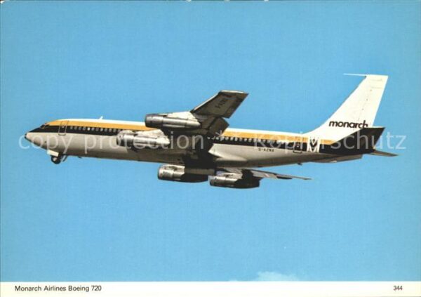 Flugzeuge Zivil Monarch Airlines Boeing 720