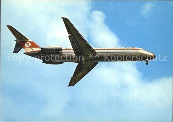 Flugzeuge Zivil Türk Hava Yollari Turkish Airlines DC-9