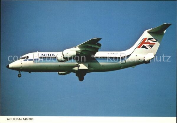Flugzeuge Zivil Air UK BAe 146-200
