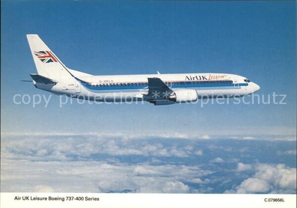 Flugzeuge Zivil Air UK Leisure Boeing 737-400