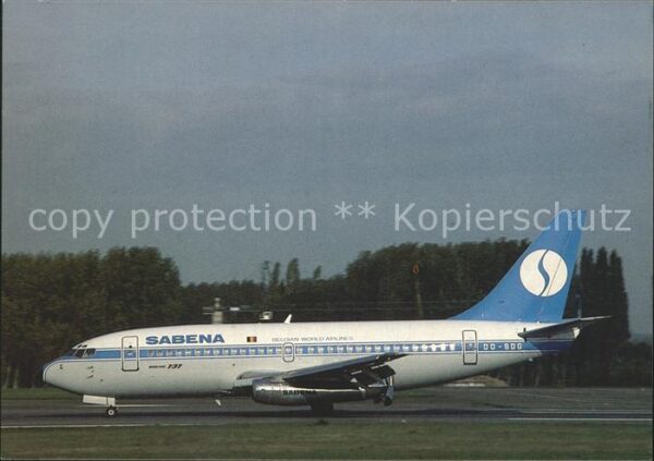 Flugzeuge Zivil Sabena Boeing 737-229