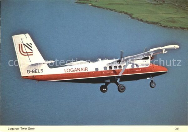 Flugzeuge Zivil Loganair Twin Otter G-BELS