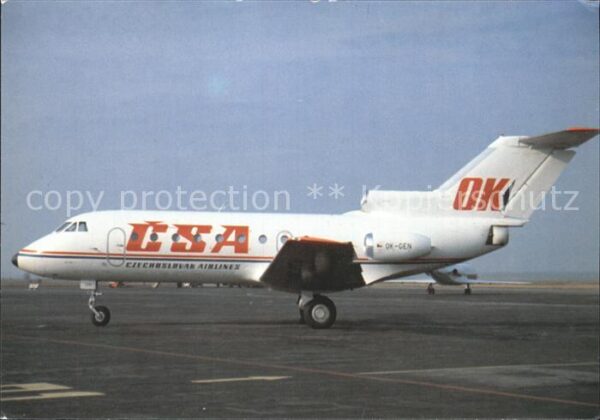 Flugzeuge Zivil CSA Czechoslovak Airlines Yakovlev YAK-