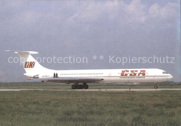 Flugzeuge Zivil CSA Czechoslovak Airlines Ilyushin IL-6
