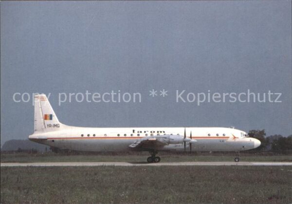 Flugzeuge Zivil Tarom Ilyushin IL-18.V YR-IMG