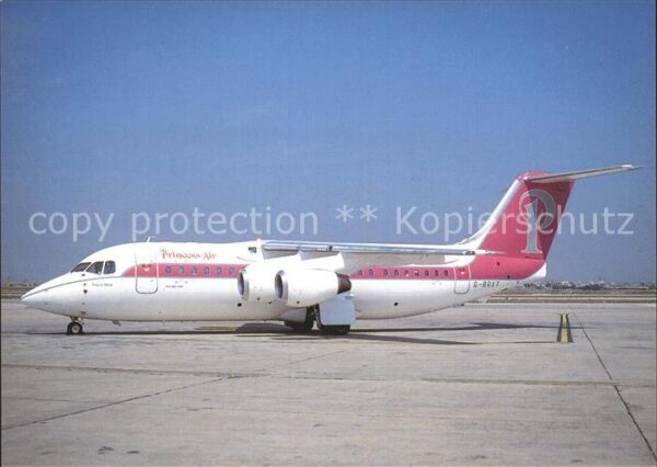 Flugzeuge Zivil Princess Air BAe 146-200 G-BRXT cm E211