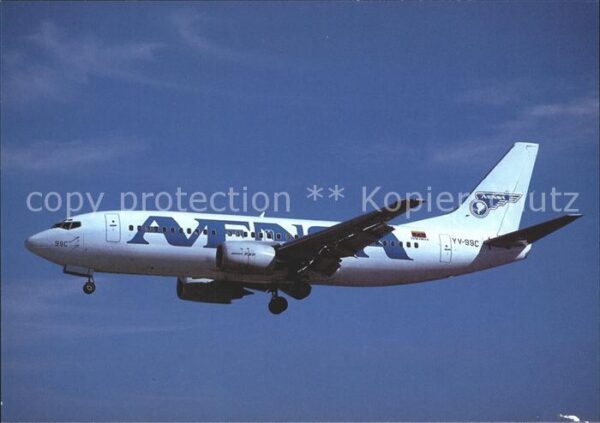 Flugzeuge Zivil Avensa Boeing 737-3YO YV-99C cn 24463
