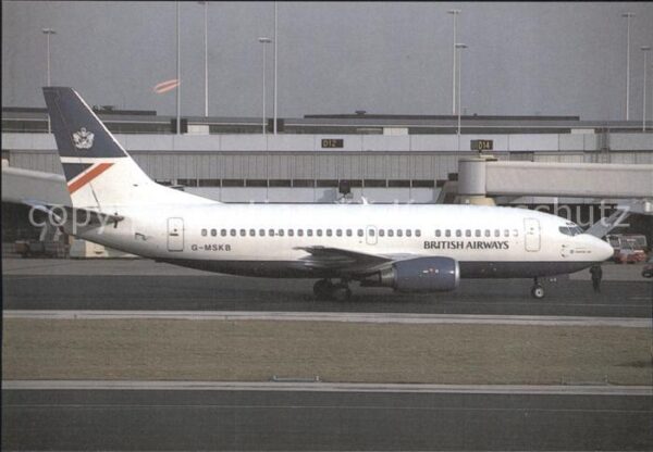 Flugzeuge Zivil British Airways Boeing 737-5L9 G-MSKB