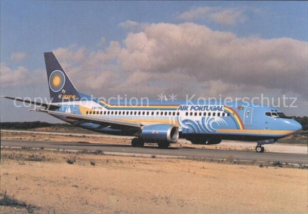 Flugzeuge Zivil Air Portugal Algarve Boeing 737-382 CS-