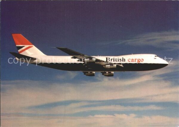 Flugzeuge Zivil British Cargo Boeing 747-236F G-KILO