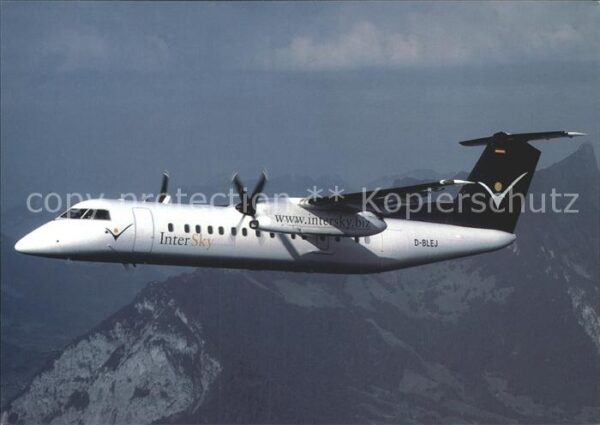 Flugzeuge Zivil InterSky Dash DHC-8 D-BLEJ