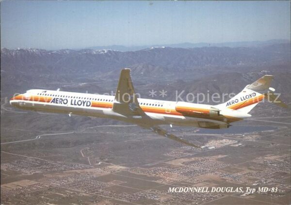 Flugzeuge Zivil Aero Lloyd McDonnell Douglas MD-83