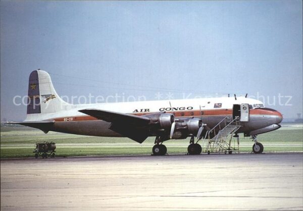 Flugzeuge Zivil Air Congo DC-4 9Q-CBI
