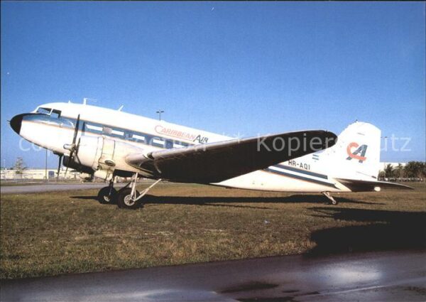 Flugzeuge Zivil Caribbean Air McDDouglas DC-3 HR-AQI