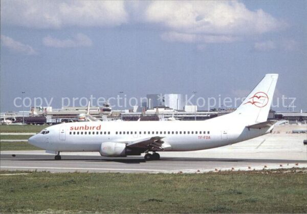 Flugzeuge Zivil Sunbird B737-300 TF-FDA