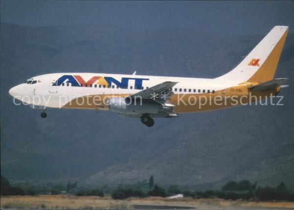 Flugzeuge Zivil Avant Chile Boeing 737-248 20223 CC-CSL