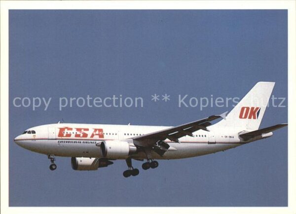 Flugzeuge Zivil CSA Ceskoslovenske Aerolinie Airbus A-3