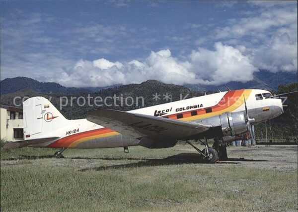 Flugzeuge Zivil Lacol Colombia DC-3/C-47DL HK-124 c/n 4
