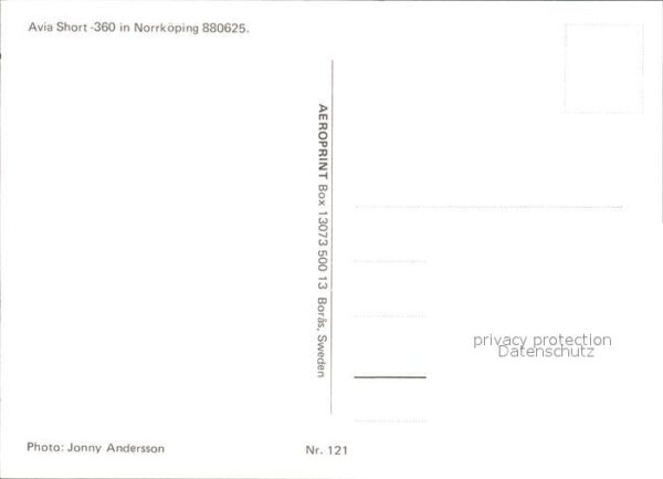 Flugzeuge Zivil Avia Short 360 SE-KEX – Bild 2