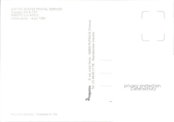 Flugzeuge Zivil United States Postal Service Douglas DC – Bild 2