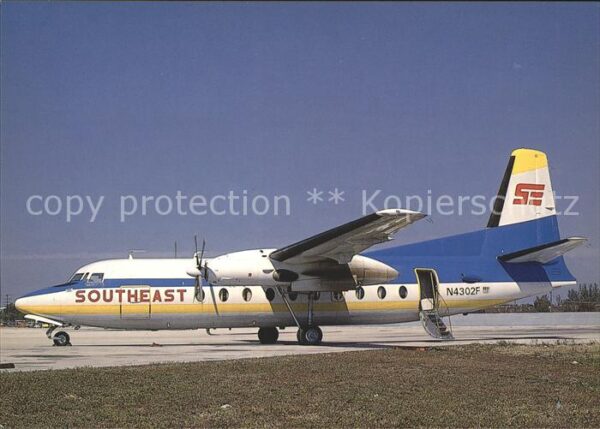 Flugzeuge Zivil Southeast Fairchild F-27 N4302F c/n 60