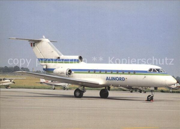 Flugzeuge Zivil Alinord Yakolev 40EC I-JAKI c/n 9141518
