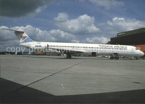 Flugzeuge Zivil Croatia Airlines McDonnell Douglas MD-8