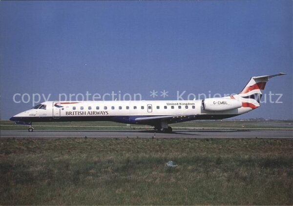 Flugzeuge Zivil British Regional Airlines Embraer RJ145