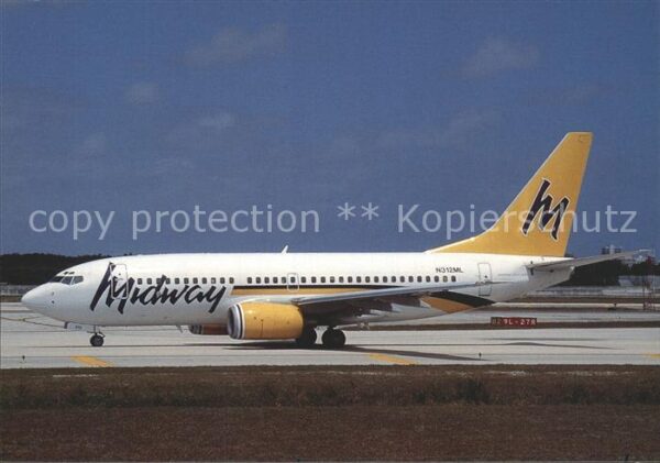 Flugzeuge Zivil Midway Boeing 737-76N N312ML c/n 28613/