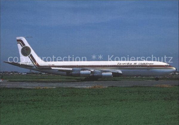 Flugzeuge Zivil EgyptAir Boeing 707 SU-APD