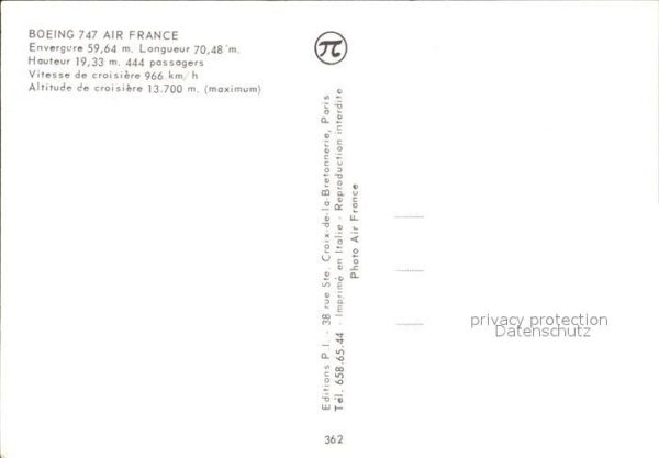 Flugzeuge Zivil Air France Boeing 747 – Bild 2
