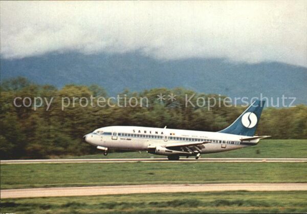 Flugzeuge Zivil Sabena Boeing 737