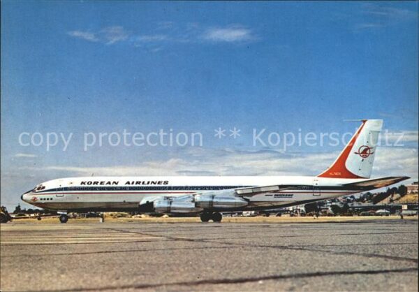 Flugzeuge Zivil Korean Airlines Boeing 707-320 C HL-740
