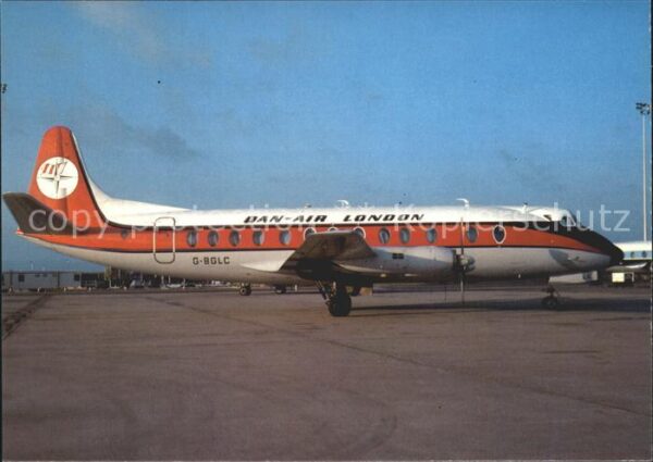 Flugzeuge Zivil Dan-Air London Vicker Viscount 839 c/n