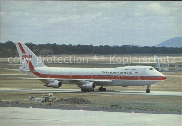 Flugzeuge Zivil Garuda Indonesian Airlines B747-2U3B C/