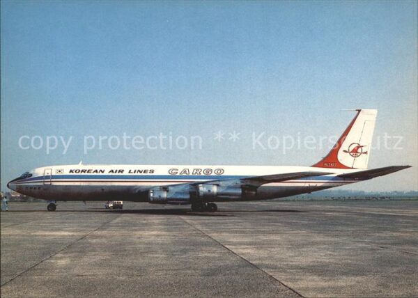Flugzeuge Zivil Korean Air Lines Cargo Boeing 707-321C