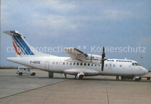 Flugzeuge Zivil Air France Air Littoral ATR-42 F-GEGE