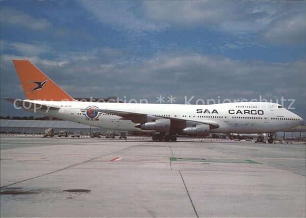 Flugzeuge Zivil SAA South African Cargo Boeing 747-244B