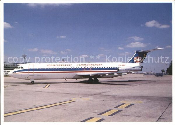 Flugzeuge Zivil JAT Jugoslovenski Aerotransport RomBac