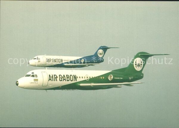 Flugzeuge Zivil Air Gabon Fokker F28 Mk2000 TR-LST/U