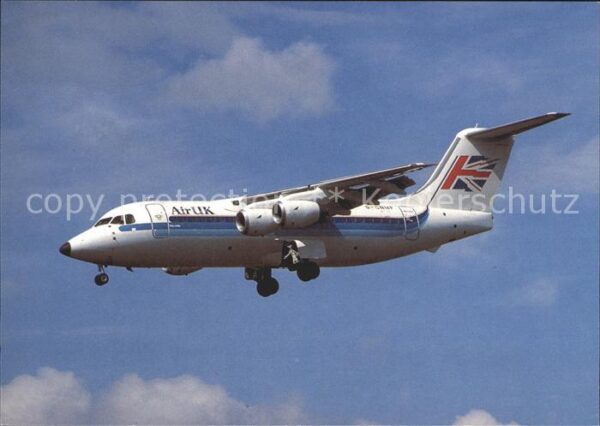 Flugzeuge Zivil Air UK BAe 146-200 G-CNMF cn E2079