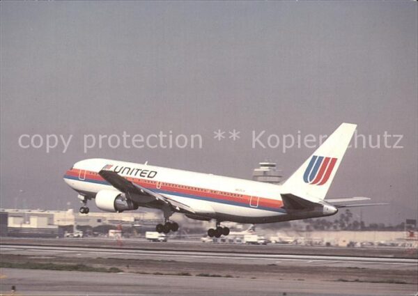 Flugzeuge Zivil United Airlines 767-200 N605UA