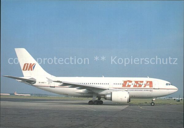 Flugzeuge Zivil CSA Airbus A-310-304 OK-WAB c/n 567