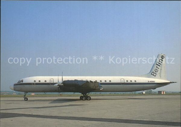 Flugzeuge Zivil Berline Ilyushin IL-18 D D-AOAU c/n 188