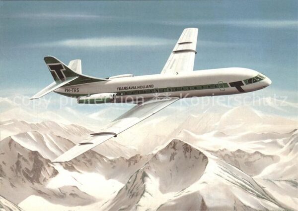 Flugzeuge Zivil Transavia Holland Sud Aviation SE-210 C