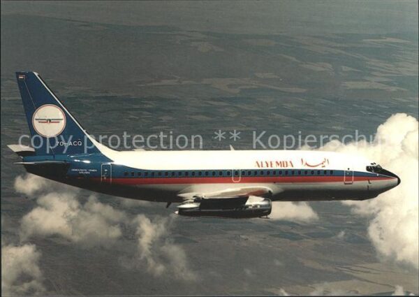 Flugzeuge Zivil Alyemda Boeing 737-2R4C 70-ACQ c/n 2312