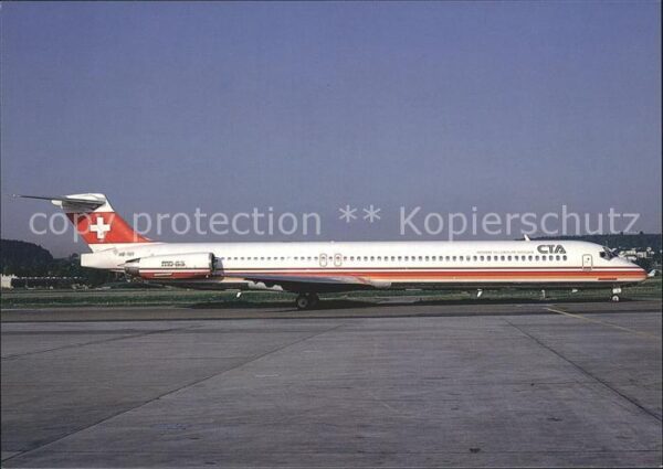 Flugzeuge Zivil CTA MD-83 HB-IUI c/n 49710/1547