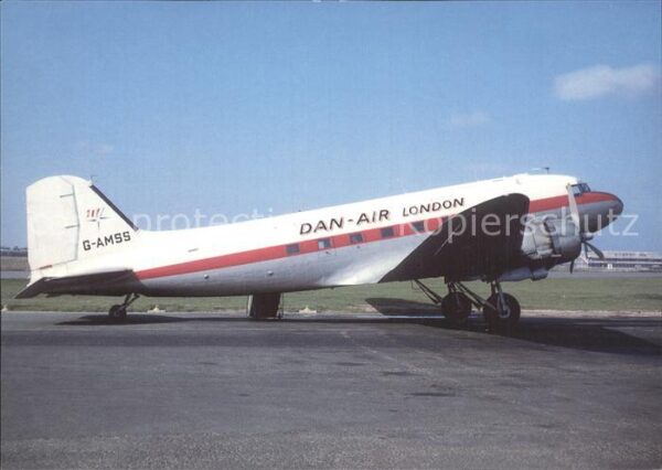 Flugzeuge Zivil Dan-Air London Dpuglas DC-3C G-AMSS cn