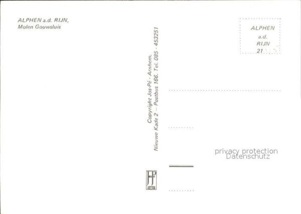 Alphen Aan Den Rijn Molen Gouwsluis – Bild 2