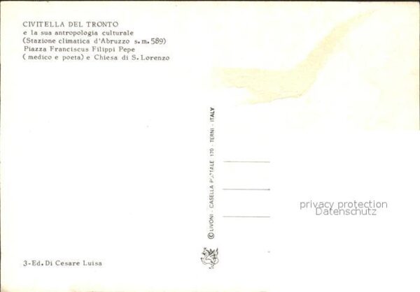 Italien Italia Italy Civitella del Tronto – Bild 2